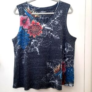 Style & Co. Floral Sleeveless Top